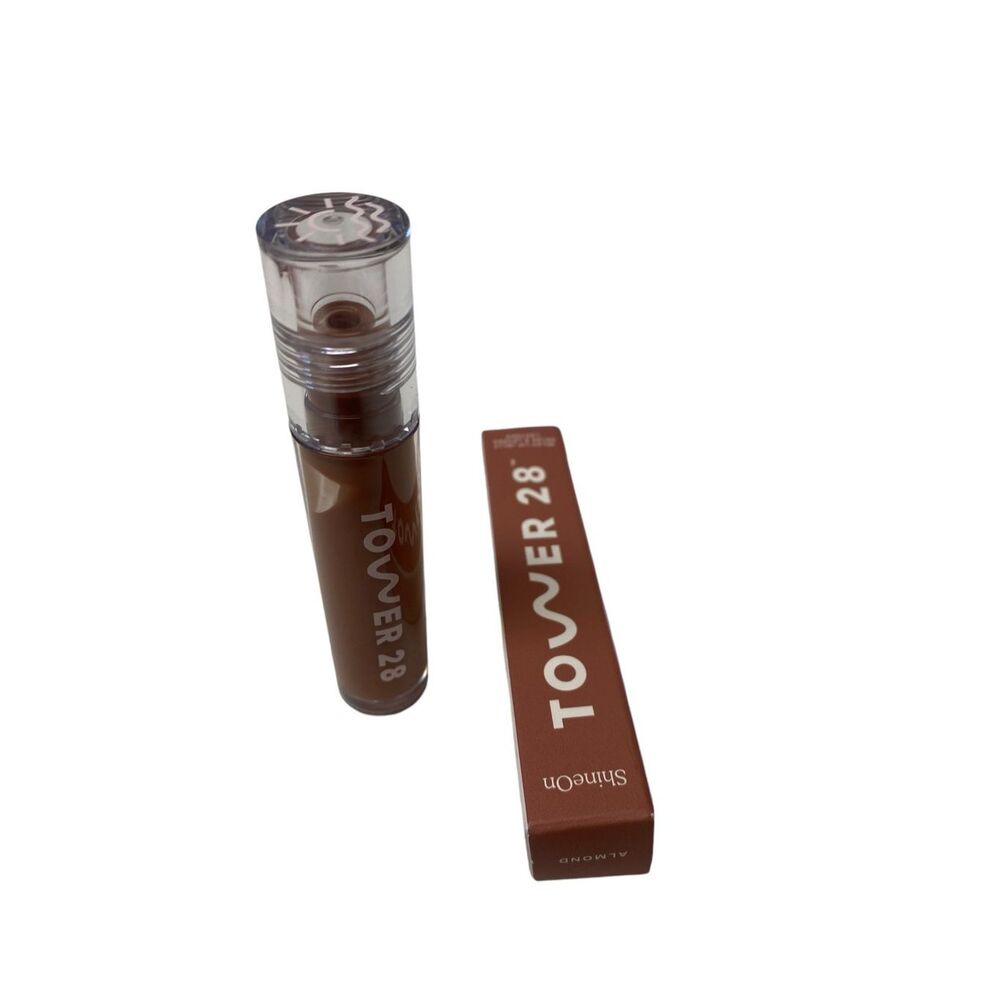 Tower 28 ShineOn Milky Lip Jelly‎ Lipgloss in Almond NIB